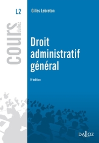 Droit administratif général - 9e éd.