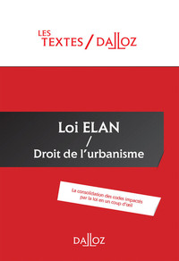 Loi ELAN / Droit de l'urbanisme