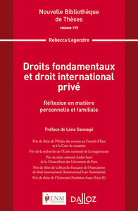 Droits fondamentaux et droit international privé - Volume 195