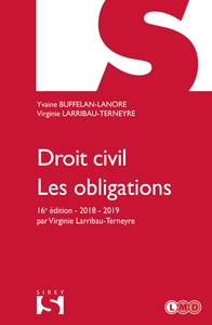 Droit civil. Les obligations - 16e ed.