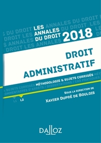 Droit administratif 2018