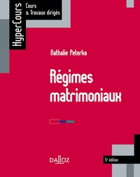 Régimes matrimoniaux - 5e ed.