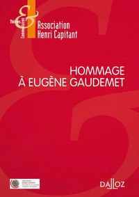 Hommage à Eugène Gaudemet