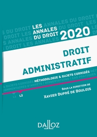 Annales Droit administratif 2020