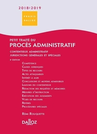 Petit traité du procès administratif 2018/19 - 8e ed.