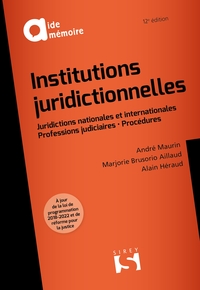 Institutions juridictionnelles - 12e ed.