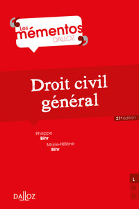 Droit civil général. 21e éd.