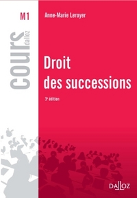 Droit des successions - 3e ed.