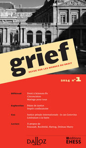 Grief. Revue sur les mondes du droit