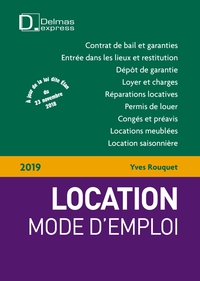 Location mode d'emploi 2019 - 14e ed.