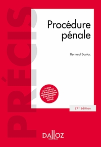 Procédure pénale - 27e ed.