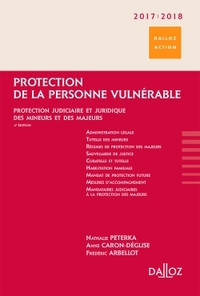 Protection de la personne vulnérable 2017/2018 - 4e ed.