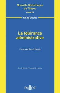 La tolérance administrative - Volume 173