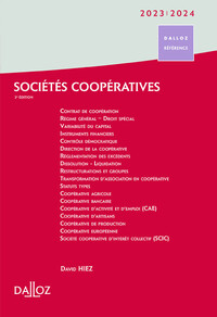 Sociétés coopératives 2023/2024 3ed