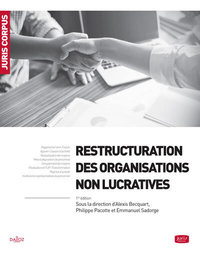 Restructuration des organisations non lucratives