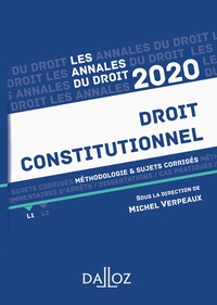 Annales Droit constitutionnel 2020