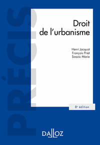 DROIT DE L'URBANISME. 8E ED.