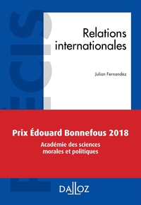 Relations internationales - Nouveauté