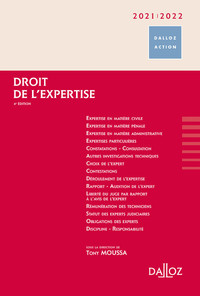 Droit de l'expertise 2021/2022 4ed