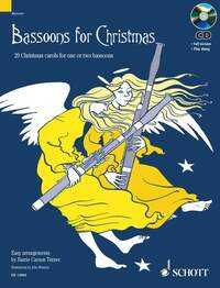 BASSOONS FOR CHRISTMAS - 20 CHRISTMAS CAROLS. 1-2 BASSOONS.