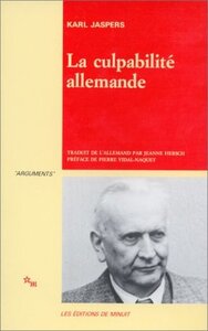 LA CULPABILITE ALLEMANDE