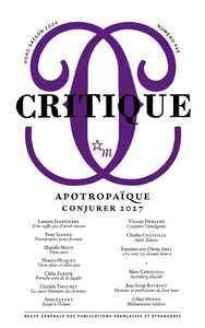Critique 948 - Apotropaïque