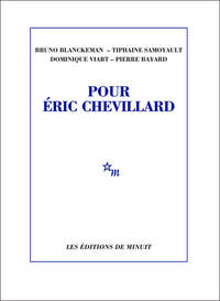 Pour Éric Chevillard