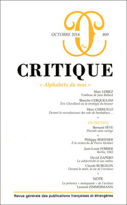 Revue critique 809