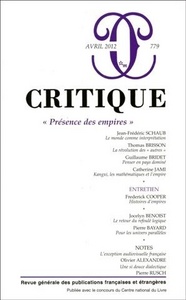 Revue critique 779