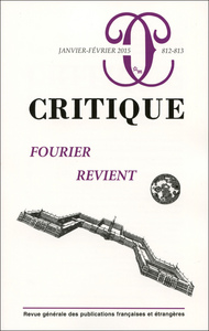 Revue critique 812-813 Fourier revient