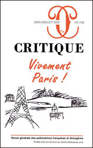 Critique 757-758 Vivement Paris