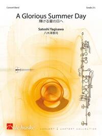 A GLORIOUS SUMMER DAY  CONCERT BAND/HARMONIE -PARTITION+PARTIES SEPAREES