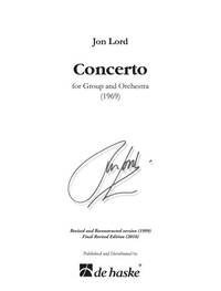 CONCERTO FOR GROUP AND ORCHESTRA ORCHESTRE