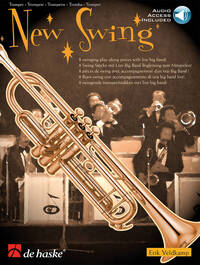 ERIK VELDKAMP : NEW SWING 8 SWINGING PLAY-ALONG PIECES WITH LIVE BAND! + AUDIO ONLINE - TROMPETTE