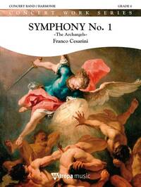 SYMPHONY NO. 1 - THE ARCHANGELS CONCERT BAND/HARMONIE-PARTITION+PARTIES SEPAREES