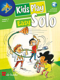 FONS VAN GORP : KIDS PLAY EASY SOLO - TROMBONE BC/TC - RECUEIL + ENREGISTREMENT(S) EN LIGNE.