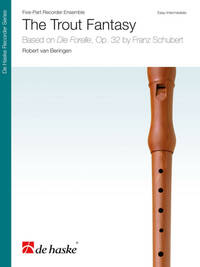 THE TROUT FANTASY FLUTE A BEC -PARTITION+PARTIES SEPAREES