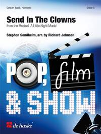 SEND IN THE CLOWNS - FANFARE/HARMONIE -PARTITION+PARTIES SEPAREES