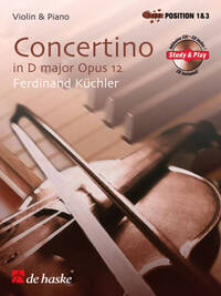 CONCERTINO IN D MAJOR OPUS 12 VIOLON +CD