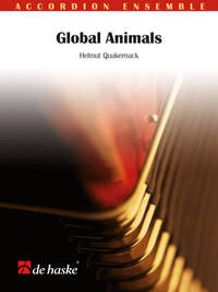 GLOBAL ANIMALS ACCORDEON -PARTITION+PARTIES SEPAREES