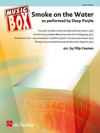 SMOKE ON THE WATER ENSEMBLE DE VENTS -PARTITION+PARTIES SEPAREES