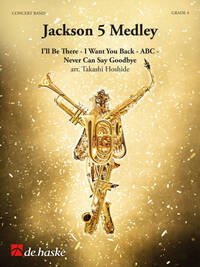JACKSON 5 MEDLEY CONCERT BAND/HARMONIE -PARTITION+PARTIES SEPAREES