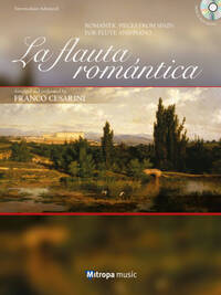 LA FLAUTA ROMANTICA - ROMANTIC PIECES FROM SPAIN - RECUEIL + CD ( ALBENIZ GRANADOS ETC)