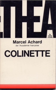 COLINETTE - COMEDIE EN TROIS ACTES