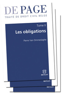 Traité de droit civil belge - Tome II : Les obligations. Volumes 1 à 3