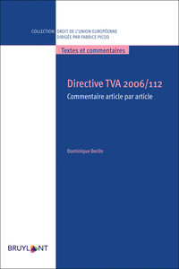 DIRECTIVE TVA 2006/112