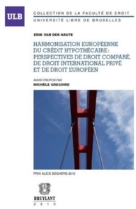 Harmonisation européenne du crédit hypothécaire :