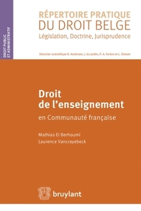 Droit de l'enseignement