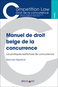 Manuel de droit belge de la concurrence