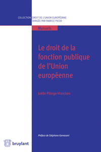 DROIT DE LA FONCTION PUBLIQUE DE L'UNION EUROPEENNE